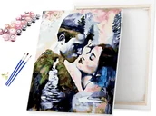 Malowanie po numerach - Malowanie po Numerach Magiczny Portret Zakochanych / beliart - miniaturka - grafika 1
