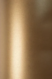 Papier ozdobny gładki perłowy A4 brązowy Sirio Pearl Fusion Bronze 230g 10 ark. - metalizowany papier do quillingu wkładki do zaproszeń bileciki - Prace ręczne dla dzieci - miniaturka - grafika 1