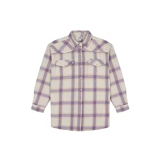 Koszule damskie - Wrangler Damska koszula Jumbo Shirt, Orchid Mist, rozmiar XL - grafika 1