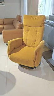 Fotel ZE-RS17021 - żółty - Fotele - miniaturka - grafika 1
