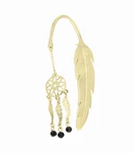 Zakładki indeksujące - Zakładka do książki ze srebra Ag 925 złocona - miniaturka - grafika 1