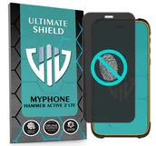 Szkła hartowane na telefon - NAJLEPSZE SZKŁO 5D PEŁNE DO MYPHONE HAMMER ACTIVE 2 LTE NIETŁUKĄCE ORYGINAŁ - miniaturka - grafika 1