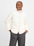 Kurtki damskie - Tommy Hilfiger Damskie kurtki puchowe Kobiety biały jednolity, S - miniaturka - grafika 1