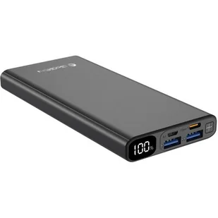 GoGEN Powerbank PB100008 10000 mAh PB100008B Czarna - Powerbanki - miniaturka - grafika 1