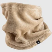 Apaszki i szaliki damskie - Bandana Dziecięca 4F Komin Ocieplany Pluszowy Brązowy 4FJWAW25ABDAU129 Brązowy One size - miniaturka - grafika 1