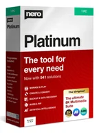 Programy użytkowe i narzędziowe - Nero Platinum 365 Akademicki 1 x licencja Subskrypcja Wielojęzyczny 1 lat(a) 12 mies. - miniaturka - grafika 1