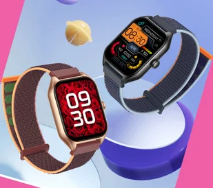 Rubicon RNCF03 Bordowy - Smartwatch - miniaturka - grafika 13