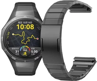 TYTANOWA BRANSOLETA DO ZEGARKA HUAWEI WATCH GT5 PRO 46MM - Akcesoria do smartwatchy - miniaturka - grafika 1