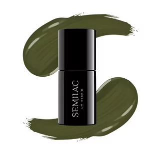 Semilac Lakier Hybrydowy 421 Baobab Green 7 ml - Lakiery hybrydowe - miniaturka - grafika 1