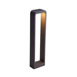 Lindby Emima słupek ogrodowy LED aluminium 80 cm - Lampy ogrodowe - miniaturka - grafika 5