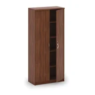 Szafy biurowe - B2B Partner Szafa biurowa Mirelli A+, 800 x 400 x 1800 mm, orzech CF F07417, SS-881 - miniaturka - grafika 1