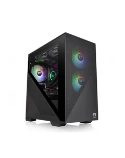 Thermaltake Divider 170 TG ARGB, tower case (Kolor: CZARNY, tempered glass) - Obudowy komputerowe - miniaturka - grafika 1