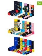 Skarpetki męskie - Happy Socks 24-częściowy zestaw prezentowy w różnych kolorach - miniaturka - grafika 1