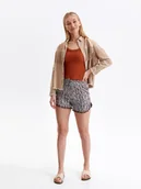 Spodenki damskie - Szorty damskie kolorowe - SSZ1135CA szorty - TOP SECRET - Odzieżowy sklep internetowy TOP SECRET - miniaturka - grafika 1