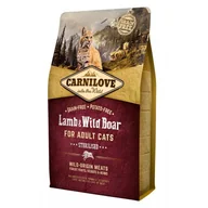 Sucha karma dla kotów - Carnilove Adult Sterilised Lamb&Wild Boar 6 kg - miniaturka - grafika 1