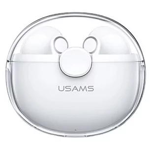 Słuchawki Bluetooth 5.1 TWS BU Series białe USA001148 - Słuchawki - miniaturka - grafika 1