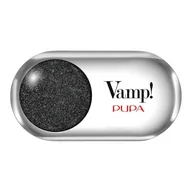 Cienie do powiek - Vamp! Metallic Cień do powiek 301 Frozen Black - miniaturka - grafika 1