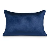Poszewki na poduszki - Granatowa Poszewka Velvet 50x70 MAYA - miniaturka - grafika 1