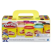Masy plastyczne - Play Doh Zestaw 20 tub A7924 - miniaturka - grafika 1