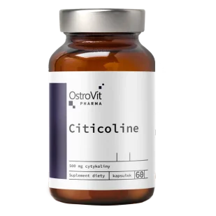 OstroVit Pharma Citicoline Cytykolina 60kaps. - Witaminy i minerały OstroVit Pharma Citicoline Cytykolina 60kaps. - Witaminy i minerały - miniaturka - grafika 1