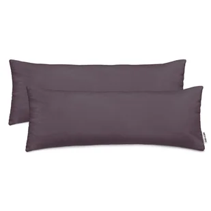 Poszewka dekoracyjna AMBER kolor ciemny brąz bawełna 40x145 decoking - CHP/AMBER/CHOCOLATE/40x145*2 - Poszewki na poduszki - miniaturka - grafika 1