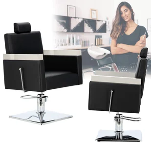 Fotel fryzjerski Brano hydrauliczny obrotowy do salonu fryzjerskiego krzesło fryzjerskie - Fotele fryzjerskie - miniaturka - grafika 1