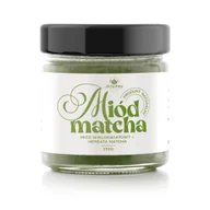 Miód - Miód wielokwiatowy z MATCHĄ 250g - miniaturka - grafika 1