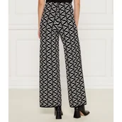 Spodnie damskie - AKEP Spodnie | flare fit - miniaturka - grafika 1