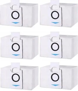 Worki do ECOVACS Deebot X1 OMNI/T20 OMNI/T10 OMNI/ X1 Turbo 6szt - Worki do odkurzaczy - miniaturka - grafika 1