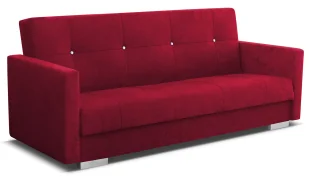 Bordowa wersalka rozkładana D4-R94 - Sofy i kanapy Bordowa wersalka rozkładana D4-R94 - Sofy i kanapy - miniaturka - grafika 1