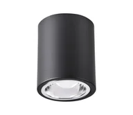 Lampy sufitowe - Ściemnialna oprawa punktowa LED RGBW JUPITER 1xE27/6,5W/230V Ø 9,8 cm czarna - miniaturka - grafika 1