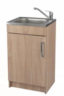 Meble kuchenne - Szafka kuchenna sonoma 50 zlewozmywa bateria syfon - miniaturka - grafika 1