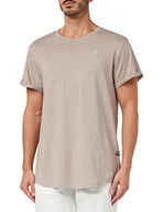 Koszulki męskie - G-STAR RAW Męski T-shirt Lash Straight Fit, Wielokolorowy (Dumic Htr D16396-d288-d876), S - miniaturka - grafika 1