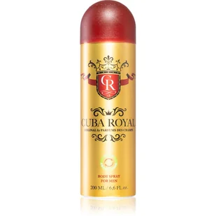 Cuba Original Original Royal dezodorant spray 200 ml - Dezodoranty i antyperspiranty męskie - miniaturka - grafika 1
