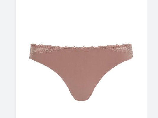 Calvin Klein Damskie Majtki Figi Z Koronką Różowe S 0Z5A4_D* Tia