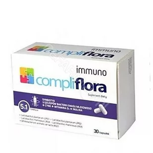 SIROSCAN Compliflora immuno x 30 kaps - Układ pokarmowy - miniaturka - grafika 1