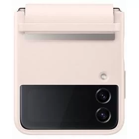 Samsung Obudowa dla telefonów komórkowych Galaxy Z Flip 4 Flap Leather EF-VF721LPEGWW Różowy - Etui i futerały do telefonów - miniaturka - grafika 1
