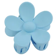 Ozdoby do włosów - SPINKA DO WŁOSÓW duża klamra matowa klamerka żabka szczęka KWIAT - miniaturka - grafika 1