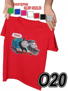 Koszulka Dziecięca Z Nadrukiem Tomek I Przyjaciele Różne Wzory - Xxs 98-104 - Koszulki męskie - miniaturka - grafika 1