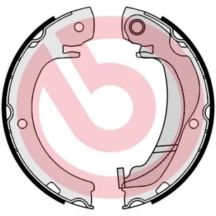 Zestaw szczęk hamulcowych, hamulec postojowy Brembo S 83 561 - Szczęki hamulcowe - miniaturka - grafika 1
