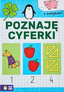 Zielona Sowa Akademia przedszkolaka. Poznaję cyferki praca zbiorowa - Edukacja przedszkolna - miniaturka - grafika 2