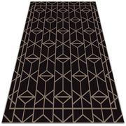 Dywany - Modny winylowy dywan wewnętrzny Wzór retro 150x225 cm - miniaturka - grafika 1