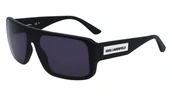 Okulary przeciwsłoneczne - Okulary KARL LAGERFELD KL6129S-002. Okulary przeciwsłoneczne, Kolor czarny. Unisex. - miniaturka - grafika 1