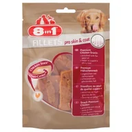 Przysmaki dla psów - 8in1 Fillets Pro Skin & Coat 8 x 80 g - miniaturka - grafika 1