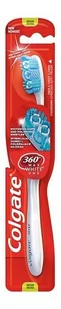Colgate SZCZOTECZKA 360 MAX WHITE ONE ŚREDNIA 276786 - Szczoteczki do zębów - miniaturka - grafika 1