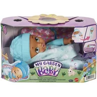 Lalki dla dziewczynek - My Garden Baby My Garden Baby Bobasek-Króliczek Miękka lalka z materiałowymi uszkami Niebieska HGC09 - miniaturka - grafika 1