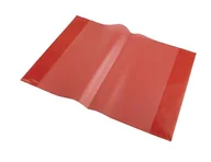 Szkolne artykuły papiernicze - Panta Plast Okładka na zeszyt A5 czerwony 10 sztuk - miniaturka - grafika 1