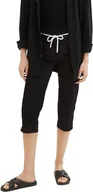 Spodnie damskie - TOM TAILOR Damskie spodnie 1036683, 14482-Deep Black, 42, 14482 – Deep Black, 42 - miniaturka - grafika 1