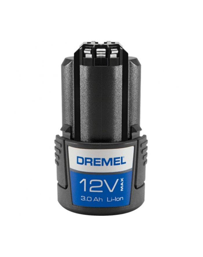 Dremel 12V lithium-ion replacement battery B12V30-01 black, 3 Ah, for Dremel 8260