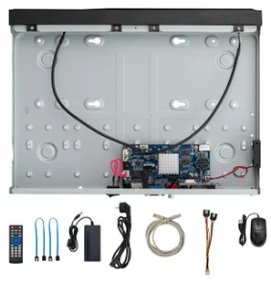 Rejestrator 8 kanałowy IP BCS-L-NVR0802-A-4K LINE na 8 kamer IP do 32MPx Analityka 2x10TB - Rejestratory do monitoringu - miniaturka - grafika 2